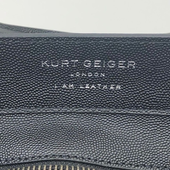 KURT GEIGER LONDON Shoreditch Shopper Pebbled Leather Tote - Picture 12 of 16